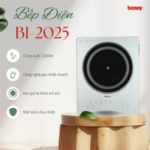 🔥 Bếp Điện Benny 2025 – Model BI-2025 | Bếp điện từ đa năng tiết kiệm điện năng 🔥