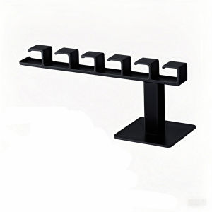 6 Hooks Baseball Cap Storage Holder Strong Hold Wall Hat Rack for Bedroom Closet Door