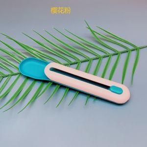 SKISOPGO พร้อมส่งจ้า ช้อนป้อน ขนมแมวเลีย ไม่เลอะมือ ช้อนป้อนอาหาร ขนมแมว ที่ให้ แมวเลีย ที่ป้อนขนมแมวเลีย