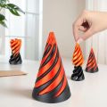 Fidget Spiral Pyramid 3D | Mainan Fidget Putar Piramid Anti Stress Fidget Toy. 
