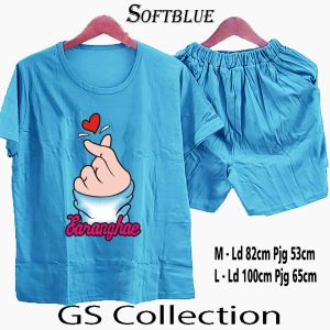 RS - Setelan Sarangheo LOVE // Setelan Wanita Sarangheo