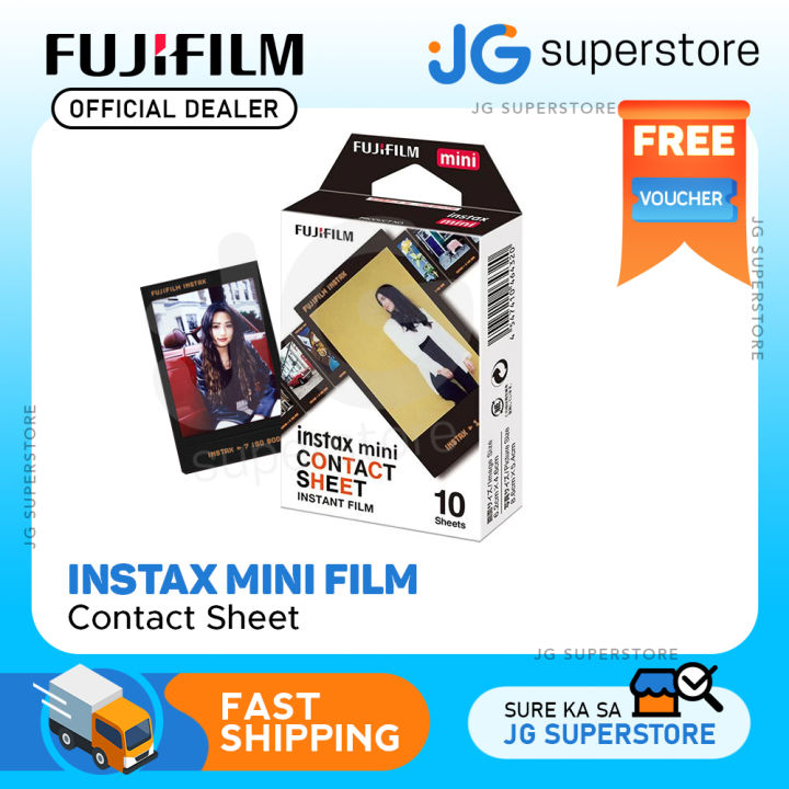 Fujifilm Instax Mini Contact Sheet Film 10 Sheets for Instax Mini
