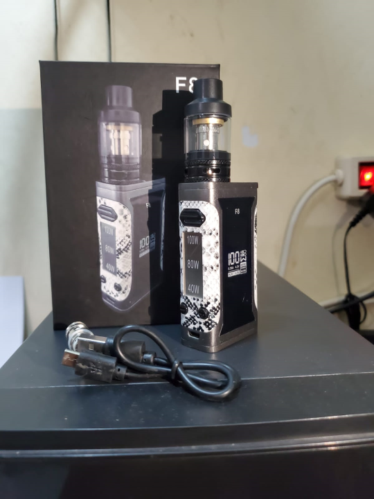 POD MOD VAPE VAPOOR ROKOK ELEKTRIK VINCI F8 100W Bonus Liquid