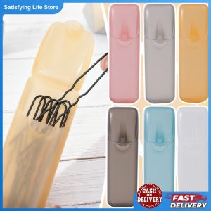 Mini Travel Organizer Boxes - Floss Cotton Swab Container - Capsule Storage Box - PP Plastic Pill Case - Dustproof Waterproof - Toothpick Dispenser