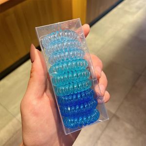 Dây Buộc Tóc Cao Su Trong Suốt Thời Trang Cho Nữ -Aeneas Shop