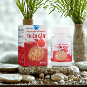 Hoạt Huyết Dưỡng Não Thiên Cân - Hỗ Trợ Tuần Hoàn Máu Não - Tăng Cường Trí Nhớ - 2 Hộp