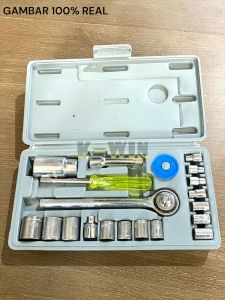 Kunci Sok Set 21 PCS/Kunci Set Sok Isi 21 Pcs Kunci Shock Socket Harga termurah