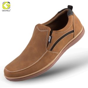 Gvl Geovelli Sepatu Casual Pria Belazo 1977 Natural Tan Kerja Formal Model Kekinian 39-43