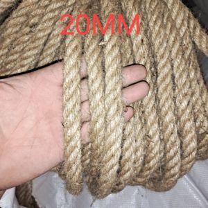 18/20/24/ 35mm Jute Rope/Battle rope/Horticultural Rope/Craft Rope/Natural Jute Rope/Swing Rope/Tug Of War Rope/Battle Rope