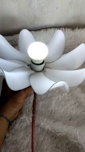 Kelopak Bunga Lampu Model Bunga Matahari Dekorasi Ruangan Murah Cantik Diameter 24 cm