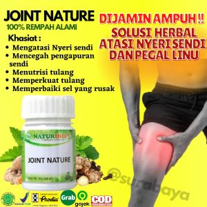 JOINT NATURE Obat Pengapuran Tulang Nyeri Sendi Obat Sakit Lutut Obat Nyeri Sendi Obat Osteoporosis Osteoarthritis dan Lutut Obat Sakit Lutut Radang Sendi Obat Lutut Bengkak dan Kaku Nyeri Otot NATURINDO SURABAYA