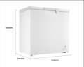 CHiQ ตู้แช่แข็งประตูเดียว ความจุ 142 ลิตร/199 ลิตร สีขาว ประหยัดพลังงานและเสียงเงียบ รุ่น CCF142/CCF199 จัดส่งฟรีและรับประกัน 3 ปี. 