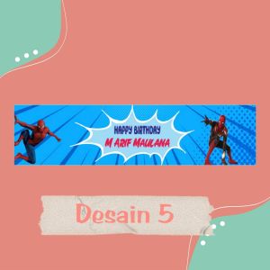 ISI 10 PCS LABEL SNACK ULTAH bisa tambah nama anak UKURAN 15 X 25 CM LABEL KHITAN TEDAK SITEN + PLASTIK Kemasan Ulang Tahun Anak Motif Kartun Lucu BAYAR DI TEMPAT