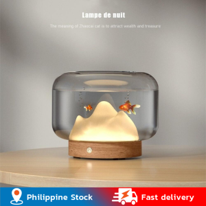 💥Dream Best🔥 Snow Mountain Lamps for Aquarium Thickened Glass Fish Aquariums Mini Fishbowl Small Terrarium Tanks