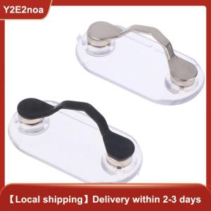 【Y2E2noa】 Magnetic Hang Eyeglass Holder Pin Brooches Multi-function Portable Clothes Clip
