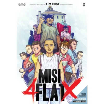 [KOMIK M] Misi 4 Flat X - Edisi Kemas Kini (M12)