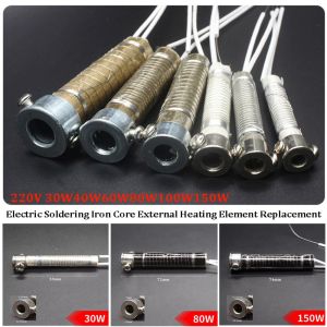 FLORI 30W40W60W80W100W150W Electric Soldering Iron Core High Temperature Resistance 220V Metalworking Accessory Spare Part Equipment