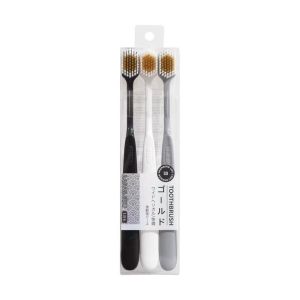 Superfactory Soft Bristles Toothbrush/Adult Ultra Fine Super Soft Tooth Brush/Dentist Recommended/Macaron color family