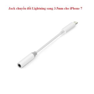 Cáp chuyển đổi sang cổng Audio 3.5 cho Iphone 7 7 plus 8 8 plus