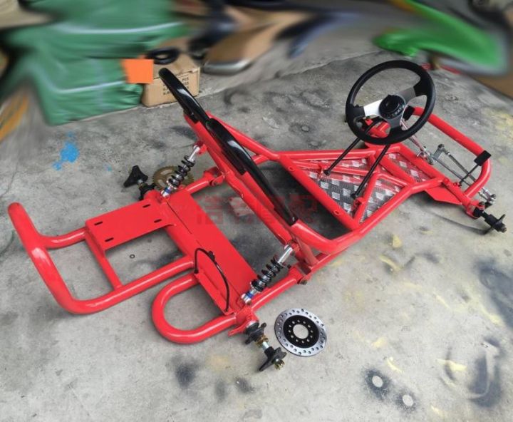 168cc Modified 168CC modified four-wheeled motorcycle drift kart modified full frame ...