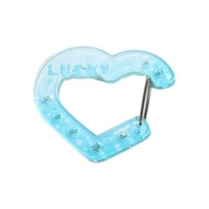 DIY Art Craft Keychain Clear Acrylic Love Shape Fashion Trendy Decoration Portable Gift For Her Birthday Party