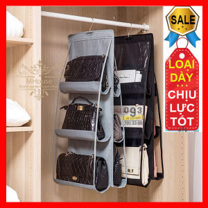 Túi Treo Bảo Vệ Túi Xách Giỏ Xách 6 Ngăn Tiện Lợi Kích Thước 90x35cm