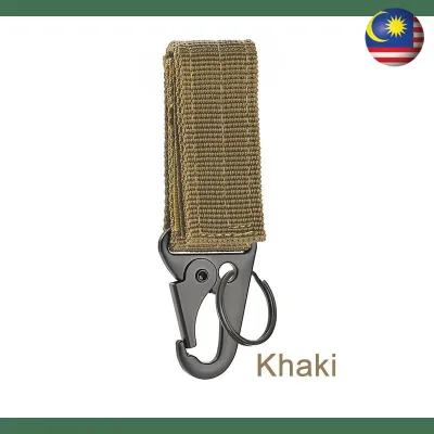 Caring Castle Carabiner High Strength Nylon Key Hook Buckle Hanging System Belt Camping Hiking Accessory 背包扣 cangkuk beg