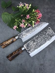 Dao Phúc Sen Bộ Dao Chuyên Chặt Thái Thép Nhíp Siêu Bền.