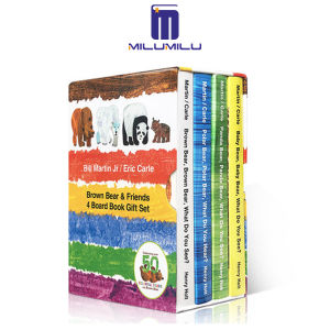 Brown Bear What Do You See Polar Panda baby 4 Brown Bear Gift Set board book Original English books