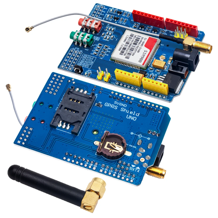 SIM900 850/900/1800/1900 MHz GPRS/GSM Development Wireless Board Module ...