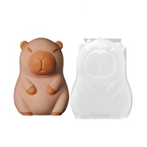 Silicone Crafting Mold Moulds Resin Art Moulds Capybara Shape Craft Molds Making Molds for Hand-Making
