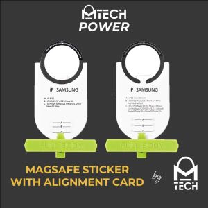 MTech Power Baseus Halo Series Magnetic Safe Metal Ring Sticker for Wireless Charging