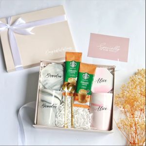 [SG] Personalised Customised Soulmate Mug Gift Box Set Couple Gift Anniversary Gift Wedding Gift