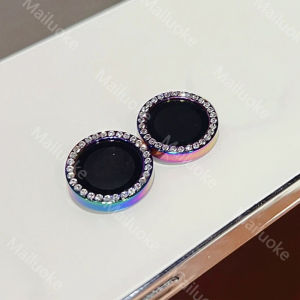For OPPO Reno 14 14F 5G Camera Cover Diamond Shinny Lens Protection Film OPPO Reno 14 Pro 5G Lens Protector Glass Glitter Camera Film Metal Back Camera Lens Cover