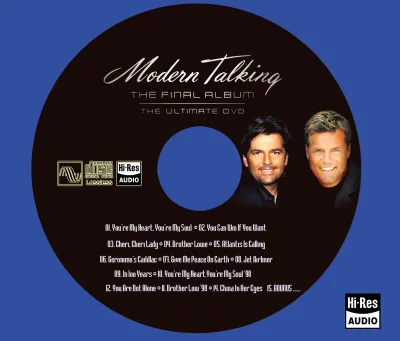 CD Modern Talking - 1-2 LOSSLESS CHẤT LƯỢNG CAO