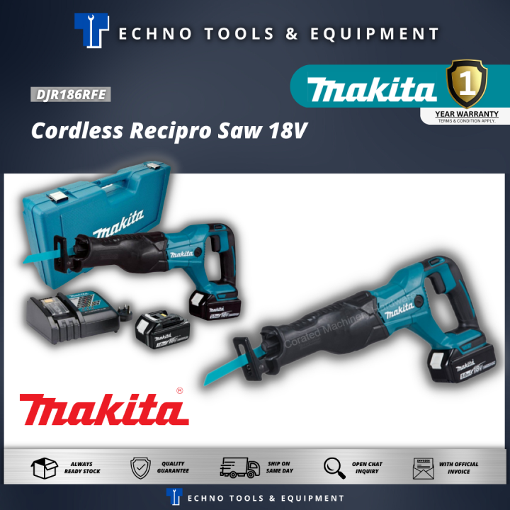 MAKITA DJR186RFE Cordless Recipro Saw 18V - 1 Year Warranty | Lazada