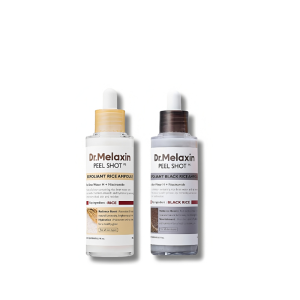 [SG Ready Stock] DR. MELAXIN Rice & Black Rice 80ml Exfoliating Moisturizing Serum Brighten the complexion