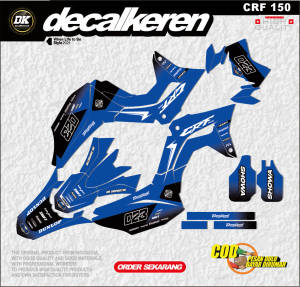 Decal/stiker striping Honda CRF 150 L full body COD / BAYAR DI TEMPAT