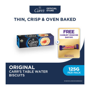 Carrs Original Table Water Biscuits 125g