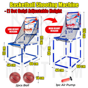 Basketball Shooting Machine for Kids Indoor Basketball Shooting Machine- Kids Basketball Hoop Toys Set Arcade Basketball Set Outdoor and Indoor Sports for Young Teenagers Birthday Gifts for Toddler Boys Girls Ages 3-12