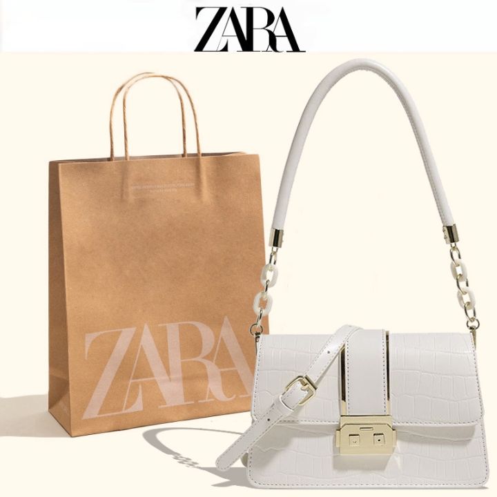 Crossbody Bag Zara Bags 2019 1111ZARA Niche Crocodile Grain