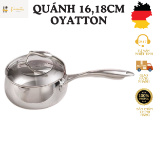 Quánh OYATTON 16cm và 18 cm quánh bếp từ quánh táo OYATTONm nồi inox từ quánh đa năng