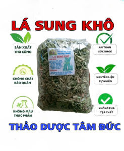 100g lá sung sấy khô không lẫn cành