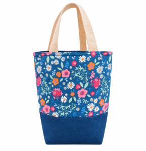 Túi Canvas Đựng Ly giữ nhiệt 1200ml Thiết Kế Riêng Cho Ly Có Tay Cầm Liền bình cốc 27x14x8