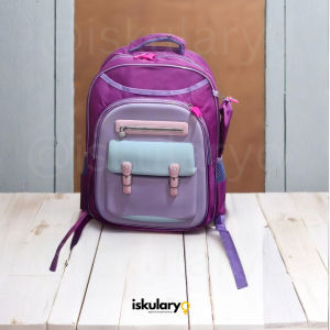Hero Blue School Bag Grade 4-8 Waterproof Backpack 5D Japanese Style 16" Laptop Bag w/ Pencil Case