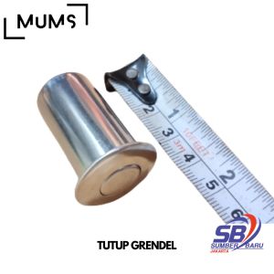 S BARU - Tutup Grendel Tanam Cover Flushbolt Dust Soket Tutup Lubang Grendel C