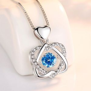 Pendant Necklace Unique High Quality Material Tears Important Him/her Comfort Rose Gold Sparkle