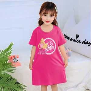 Dress Anak Perempuan BARBIE GIRL Viral Usia 1-10 Thn