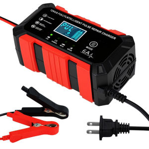 Car Battery Charger Heavy Duty Japan Made 12 24volts Pulse Repair Charger For Motorcycle Power Charger Full Intelligent Universal Repair Type Portable Original