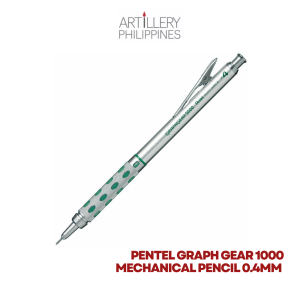 Pentel Graph Gear 1000 Mechanical Pencil [0.3mm 0.4mm 0.5mm 0.7mm] for Sketching Drafting and Arts